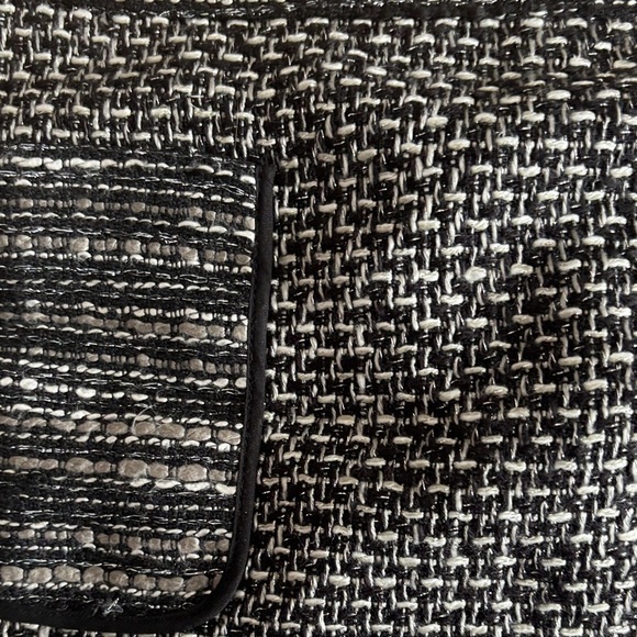 LOFT Black and Gray Textured Pencil Skirt - Picture 2 of 5